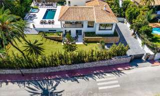 Refined luxury villa in a modern Mediterranean style for sale in Nueva Andalucia, Marbella 73218 