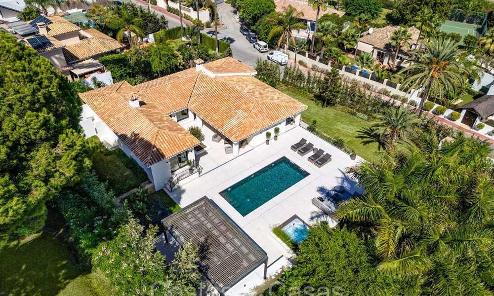 Refined luxury villa in a modern Mediterranean style for sale in Nueva Andalucia, Marbella 73220