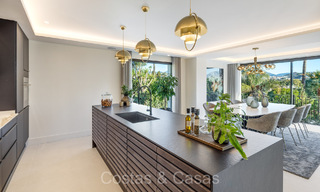 Refined luxury villa in a modern Mediterranean style for sale in Nueva Andalucia, Marbella 73239 