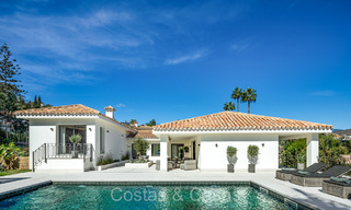 Refined luxury villa in a modern Mediterranean style for sale in Nueva Andalucia, Marbella 73249 