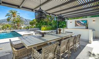 Refined luxury villa in a modern Mediterranean style for sale in Nueva Andalucia, Marbella 73250 