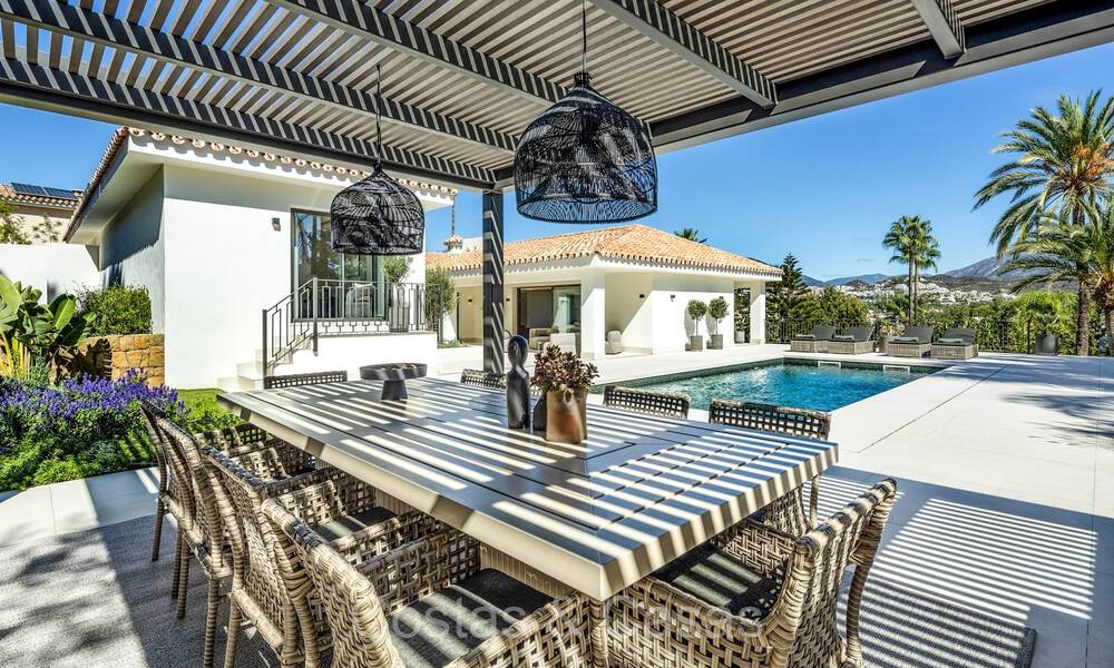 Refined luxury villa in a modern Mediterranean style for sale in Nueva Andalucia, Marbella 73251