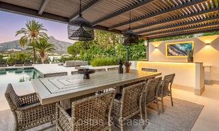 Refined luxury villa in a modern Mediterranean style for sale in Nueva Andalucia, Marbella 73259 