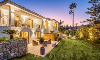 Refined luxury villa in a modern Mediterranean style for sale in Nueva Andalucia, Marbella 73263 