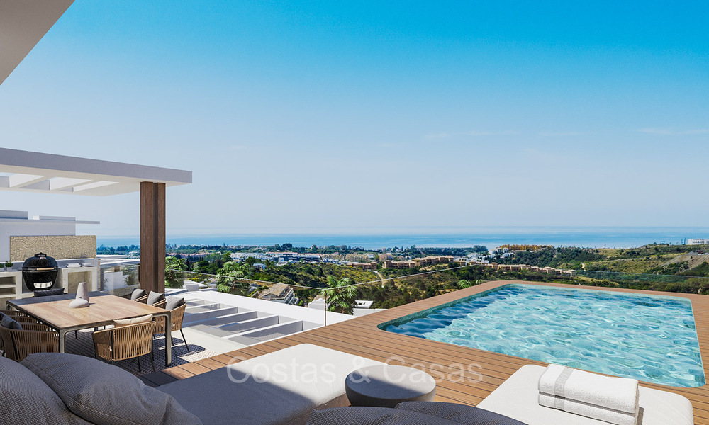 New to the market. Energy efficient new build apartments for sale on the New Golden Mile, Marbella - Estepona 73182