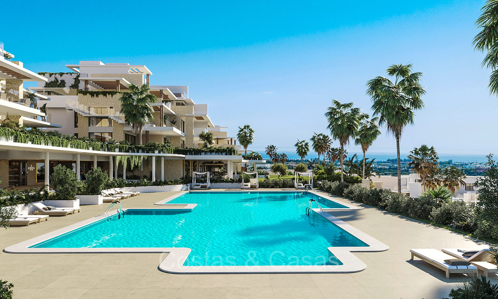 New to the market. Energy efficient new build apartments for sale on the New Golden Mile, Marbella - Estepona 73185