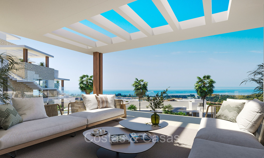 New to the market. Energy efficient new build apartments for sale on the New Golden Mile, Marbella - Estepona 73187