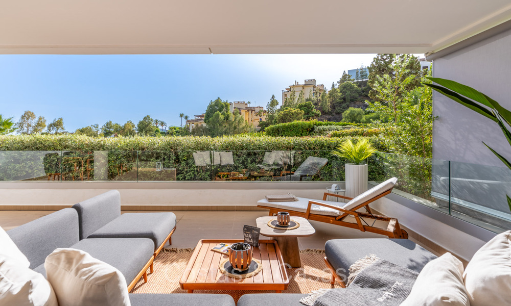 Move-in ready, modern luxury apartment for sale in the prestigious Benahavis - Marbella 73354