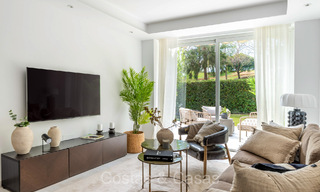 Quality renovated garden apartment for sale, bordering a leading golf course in La Quinta, Benahavis - Marbella 73551 