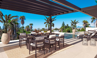 New on the market. 7 new boutique villas for sale, walking distance to Puerto Banus and San Pedro beach, Marbella 73509 