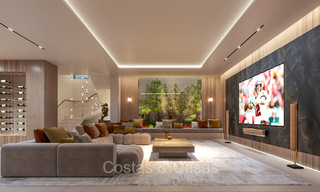 New on the market. 7 new boutique villas for sale, walking distance to Puerto Banus and San Pedro beach, Marbella 73513 