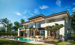 New on the market. 7 new boutique villas for sale, walking distance to Puerto Banus and San Pedro beach, Marbella 73520 