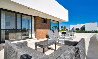 Stunning modern luxury villa for sale in a prime residential area on the New Golden Mile between Marbella and Estepona 73786 