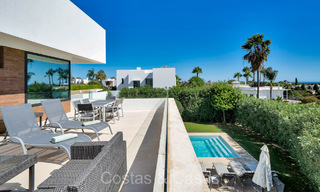 Stunning modern luxury villa for sale in a prime residential area on the New Golden Mile between Marbella and Estepona 73787 