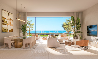 New boutique apartments and houses in a beachfront complex for sale in Manilva on the Costa del Sol 73492 