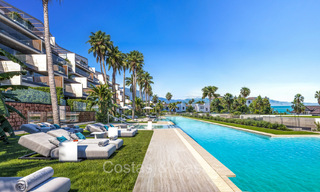 New boutique apartments and houses in a beachfront complex for sale in Manilva on the Costa del Sol 73500 