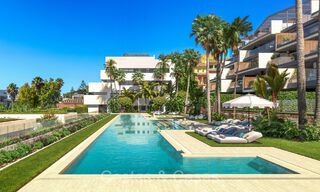 New boutique apartments and houses in a beachfront complex for sale in Manilva on the Costa del Sol 73502 