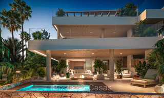 Advanced new build apartments with panoramic sea views for sale in Cabopino, east Marbella 73550 