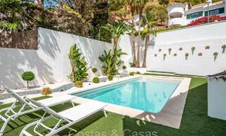 Stunning contemporary Mediterranean style villa for sale with panoramic sea views in the hills of Mijas, Costa del Sol 73639 