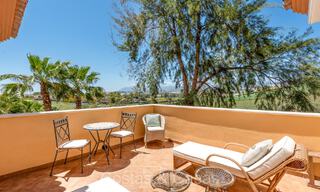 3 bedroom apartment for sale within walking distance to Puerto Banus and the beach in a gated community in Nueva Andalucia, Marbella 73709 