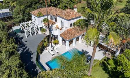 Mediterranean luxury villa for sale with charming, timeless appeal in Benahavis - Marbella 73927