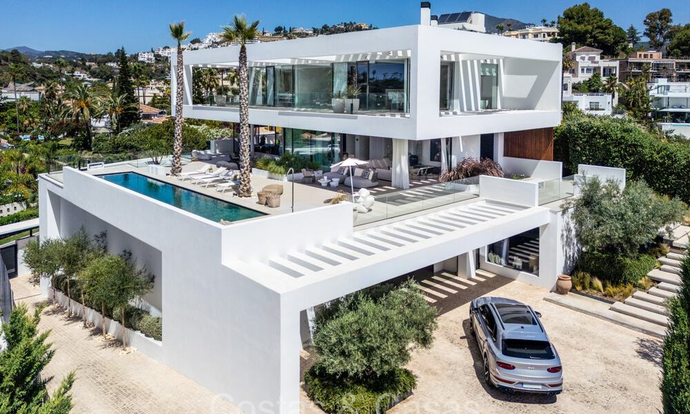 Majestic designer villa with cutting-edge architecture for sale in La Quinta, Benahavis - Marbella 73974