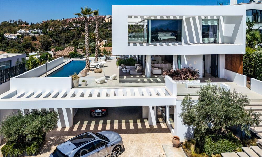 Majestic designer villa with cutting-edge architecture for sale in La Quinta, Benahavis - Marbella 73975