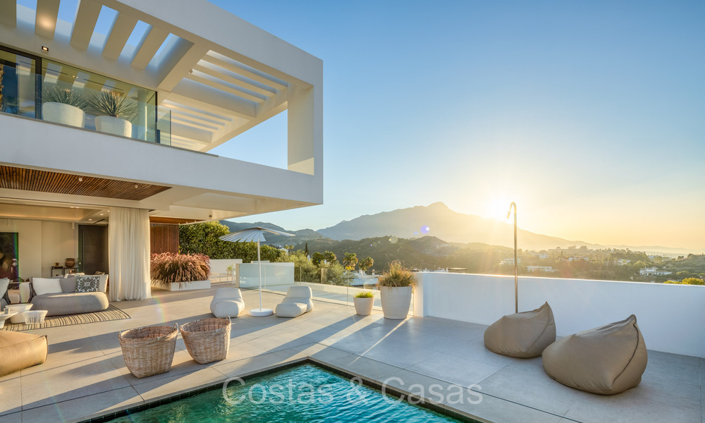 Majestic designer villa with cutting-edge architecture for sale in La Quinta, Benahavis - Marbella 73979