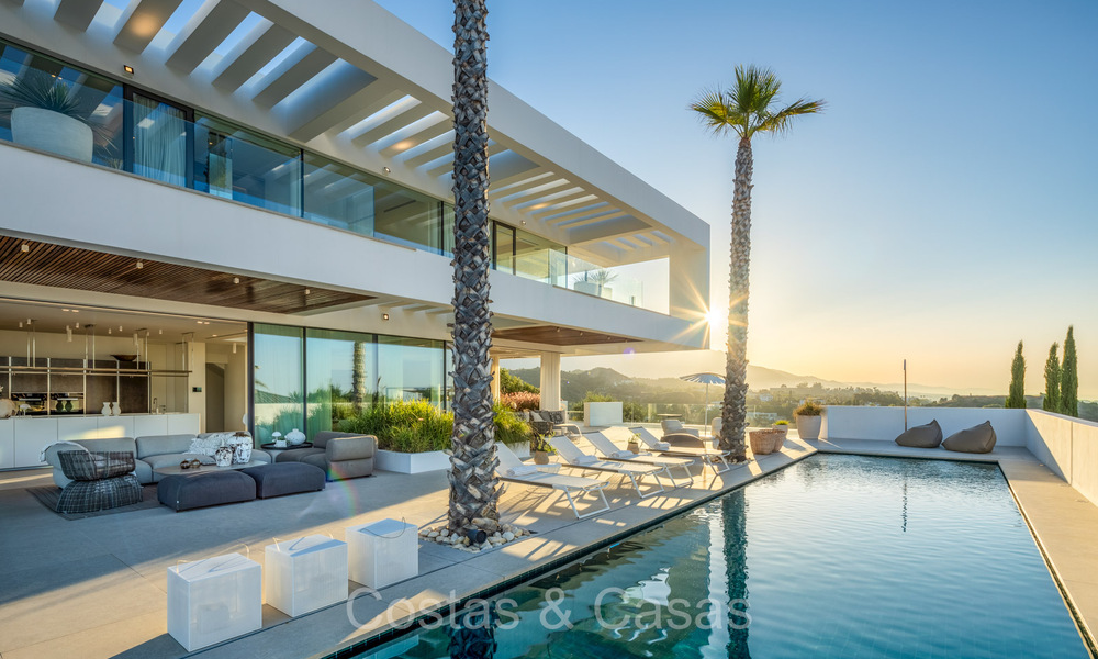 Majestic designer villa with cutting-edge architecture for sale in La Quinta, Benahavis - Marbella 73980