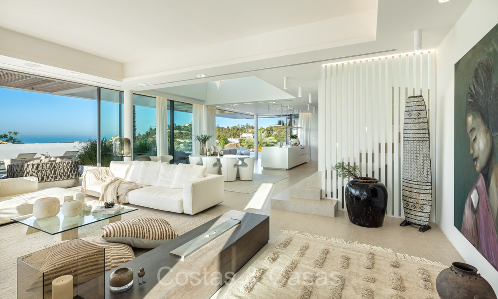 Majestic designer villa with cutting-edge architecture for sale in La Quinta, Benahavis - Marbella 73982