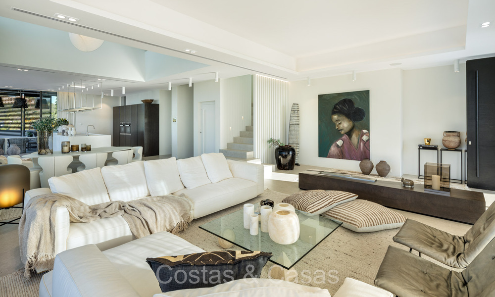 Majestic designer villa with cutting-edge architecture for sale in La Quinta, Benahavis - Marbella 73983