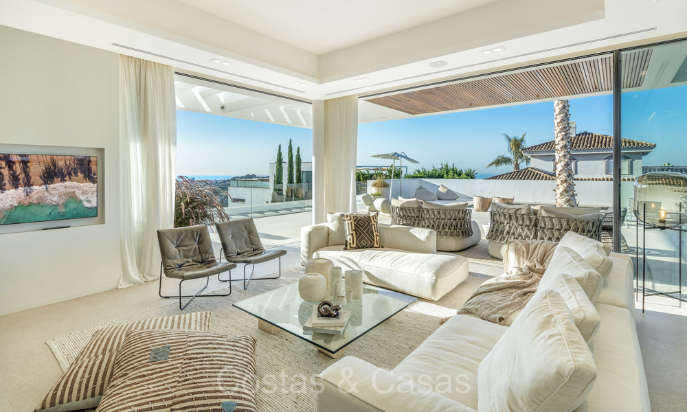 Majestic designer villa with cutting-edge architecture for sale in La Quinta, Benahavis - Marbella 73984