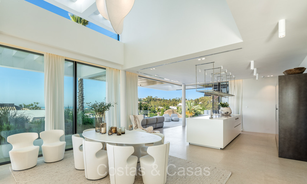 Majestic designer villa with cutting-edge architecture for sale in La Quinta, Benahavis - Marbella 73985