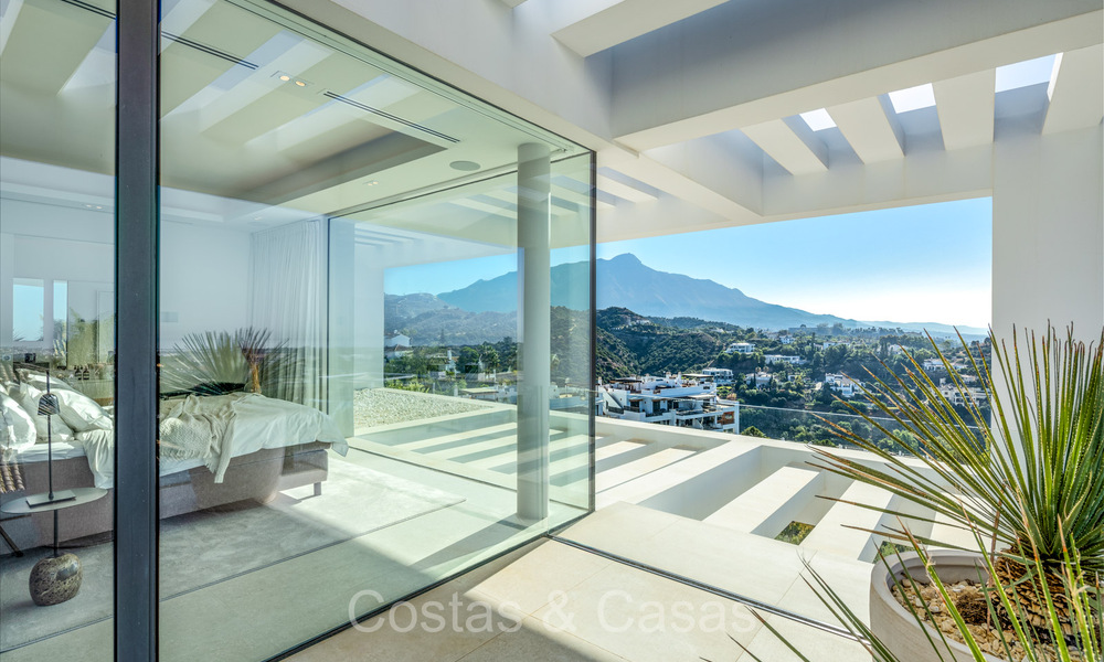 Majestic designer villa with cutting-edge architecture for sale in La Quinta, Benahavis - Marbella 73991