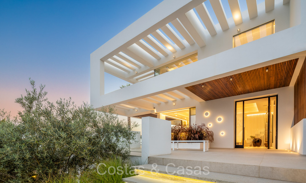 Majestic designer villa with cutting-edge architecture for sale in La Quinta, Benahavis - Marbella 74013