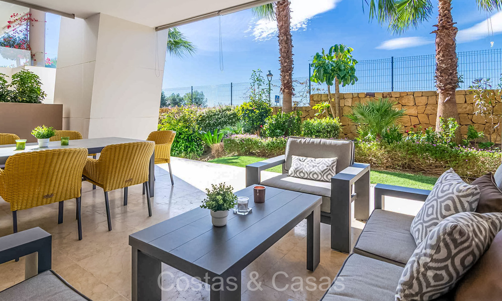 Luxury garden apartment for sale in Cabopino, East of Marbella centre 74075