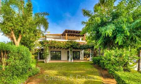 First class Mediterranean villa for sale in an exclusive complex on Marbella’s Golden Mile 74176