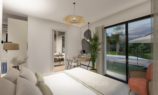 Modernist new build villa for sale in a golf area near Estepona centre 74192 