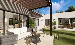 Modernist new build villa for sale in a golf area near Estepona centre 74194 