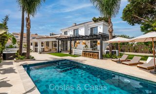 Prestigious Mediterranean luxury villa for sale in a sought-after beachside urbanisation in San Pedro, Marbella 74292 