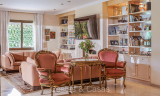 Charming Mediterranean villa for sale just a stone's throw from the beach in Los Monteros, east of Marbella centre 74328 