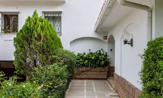 Charming Mediterranean villa for sale just a stone's throw from the beach in Los Monteros, east of Marbella centre 74337 