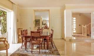 Charming Mediterranean villa for sale just a stone's throw from the beach in Los Monteros, east of Marbella centre 74340 