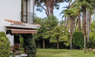 Charming Mediterranean villa for sale just a stone's throw from the beach in Los Monteros, east of Marbella centre 74342 