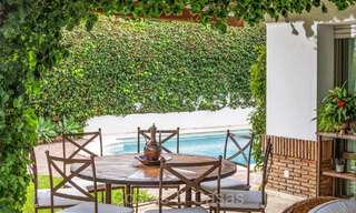 Charming Mediterranean villa for sale just a stone's throw from the beach in Los Monteros, east of Marbella centre 74348 