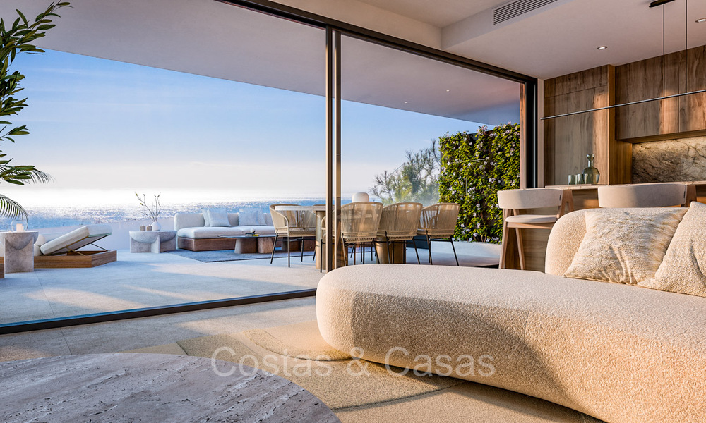 New on the market. Stylish apartments with phenomenal sea views for sale in a luxury resort in Fuengirola, Costa del Sol 74360