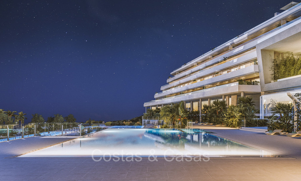 New on the market. Stylish apartments with phenomenal sea views for sale in a luxury resort in Fuengirola, Costa del Sol 74369