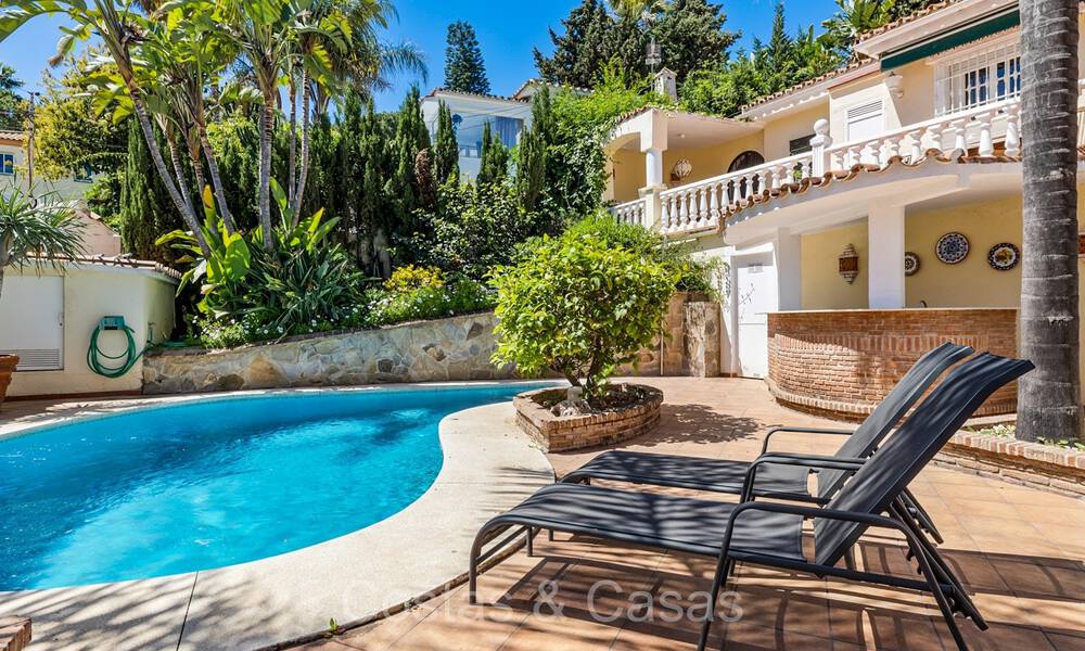 Spanish villa for sale within walking distance to everything in Nueva Andalucia, Marbella 74419