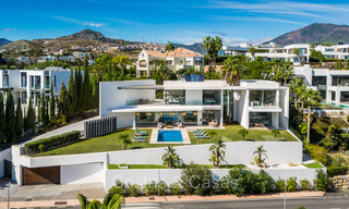 Modernist luxury villa for sale with panoramic sea views in an exclusive area of Benahavis - Marbella 74428 