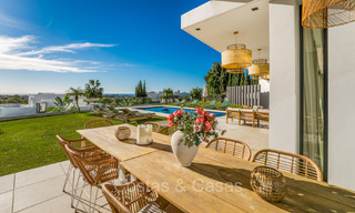 Modernist luxury villa for sale with panoramic sea views in an exclusive area of Benahavis - Marbella 74431 